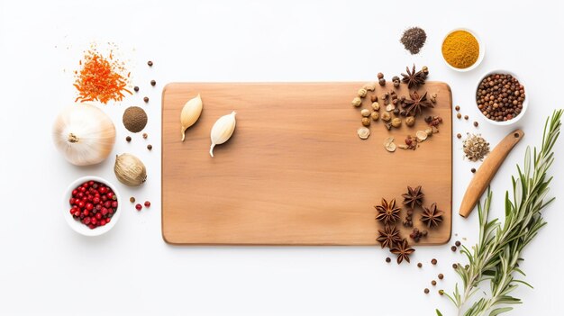 Zestaw przypraw i składników